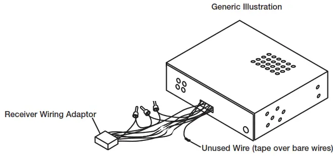 CRUTCHFIELD 70-5519 Receiver Wiring Adaptor - FIg 7
