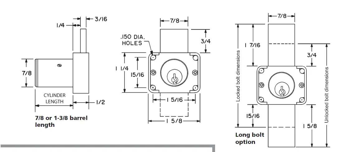olympuslock-600DW-Deadbolt-Drawer-Lock-Installation-fig1