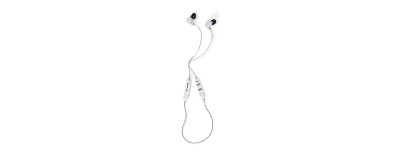 Honeywell Bluetooth 5.0 Electronic Earbuds, White Complete Features