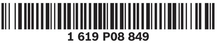 BOSCH GWS 660 Professional Angle Grinder - bar code