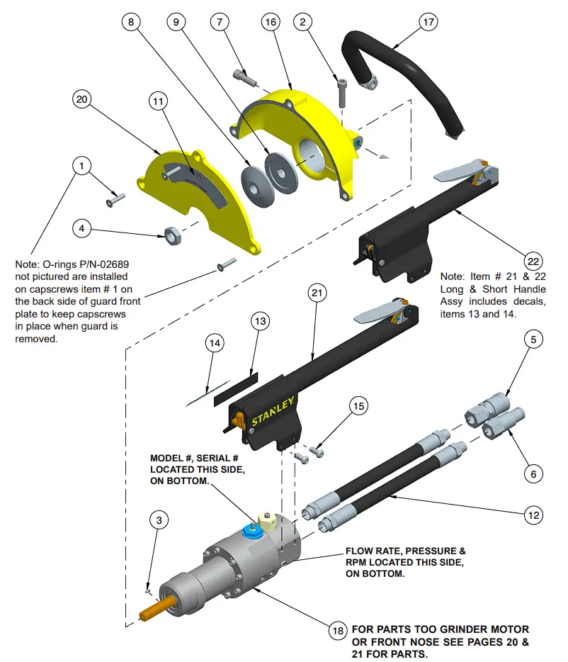 HGL80/81 Parts Illustration