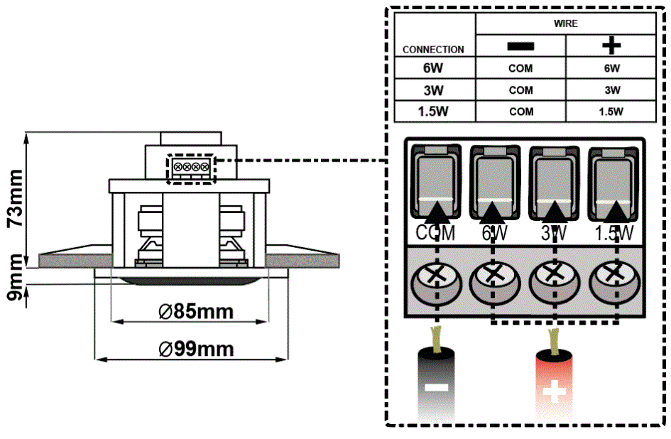 Power-Dynamics-CSBA3-Ceiling-Speaker-fig-1
