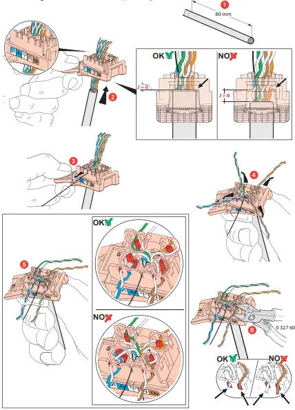 legrand 632908 Set of 24 RJ45 Keystone Connectors-fig10