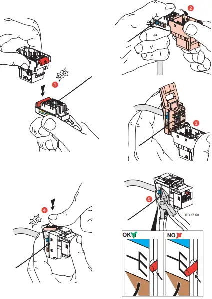legrand 632908 Set of 24 RJ45 Keystone Connectors-fig11