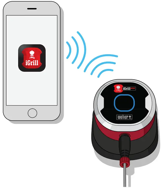 iGrill Mini User Guide - Launch the WEBER
