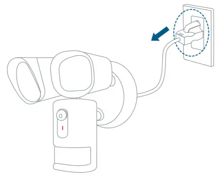eufy Security Floodlight Camera T8420 - Mount Step 1