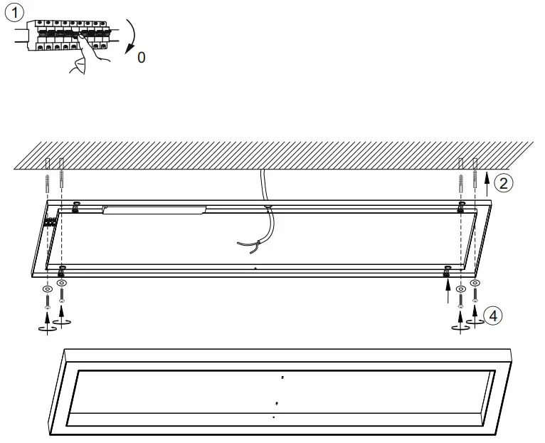 Paul Neuhaus 6023-13 Pure-Lines Ceiling Light - Figure 2