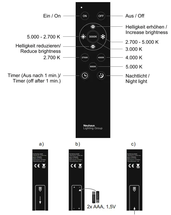 Paul Neuhaus 6023-13 Pure-Lines Ceiling Light - Figure 4