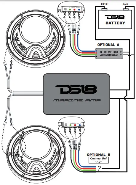 DSL8 HYDRO CF65 Marine Speakers Owner's -