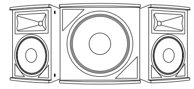 JBL Professional AC15 Ultra Compact 2-Way Loudspeaker 15