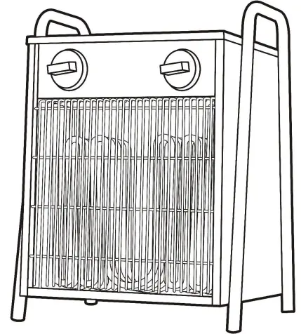 Aktobis AG WDH-IFH22 Power Fan Heater-fig1