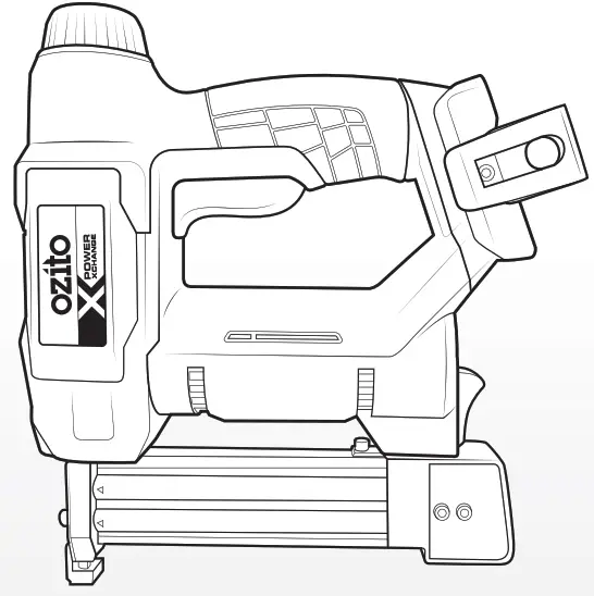 ozito CORDLESS 2-IN-1 NAIL & STAPLE GUN - Cordless Staple