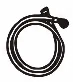 TCL F708 F709TLW Automatic Electric Washing Machine - inlet hose