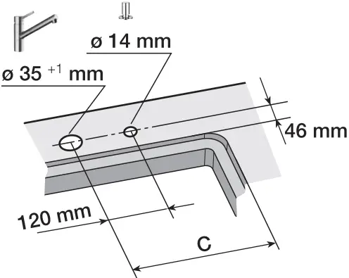 BLANCO SUBLINE 340-160 F InFino Silgranit B03B