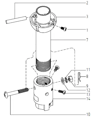 MAXIM F993002DWBK Homestead 6 Speed Fandelight fig (6)