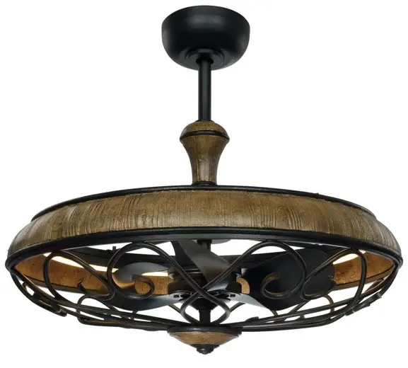 MAXIM F993002DWBK Homestead 6 Speed Fandelight product-img