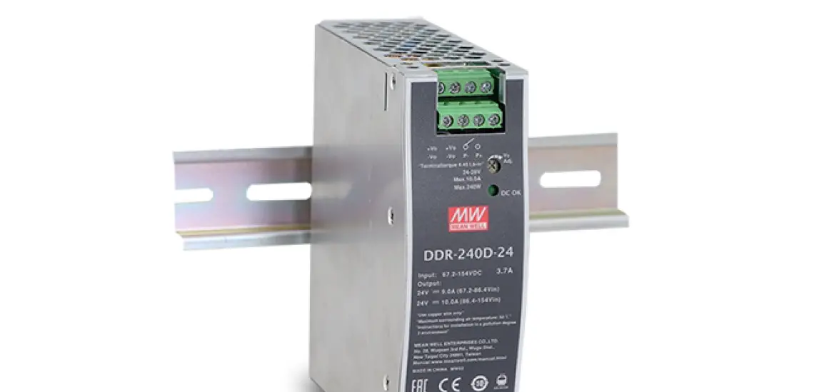 Mean Well Ddr-240 Series 240w Din Rail Type Dc-dc Converter Owner's Manual