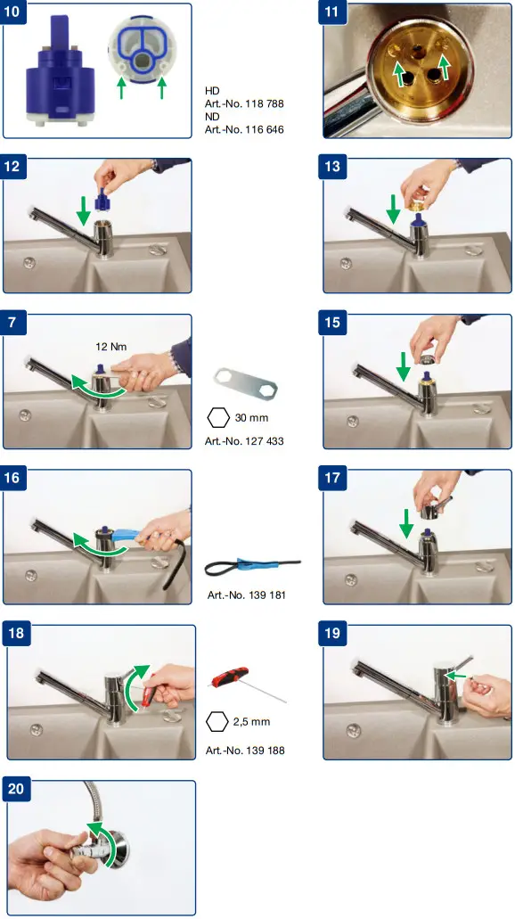 BLANCO ANTAS S HD Single Lever Kitchen Mixer Tap - Fig 2