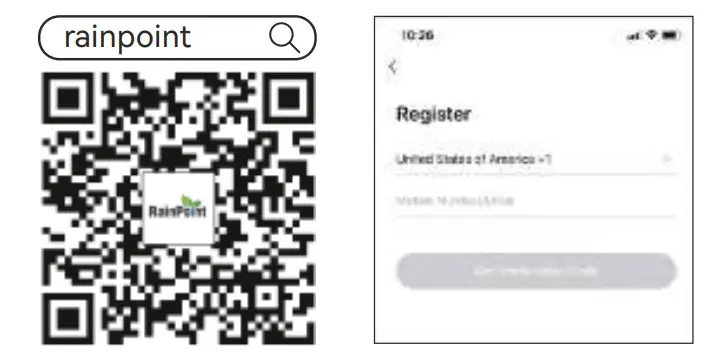 RainPoint TTV102B Bluetooth Irrigation Watering Controller - Figure 2