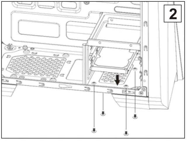 AeroCool Cylon Mini RGB Mini Tower Case fig 4
