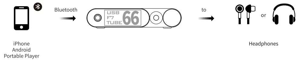 aoune Flamingo-BT Tube DAC - fig 6