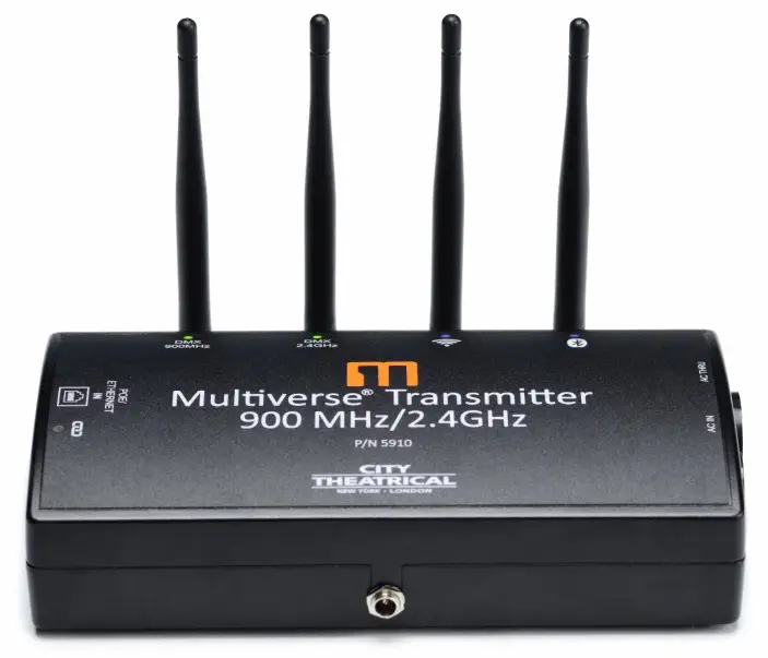 CITY THEATRICAL 5910 Multiverse Transmitter -