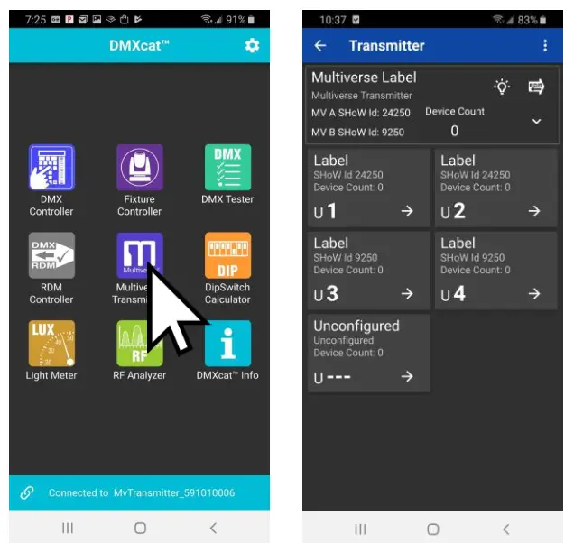 CITY THEATRICAL 5910 Multiverse Transmitter - Fig 4
