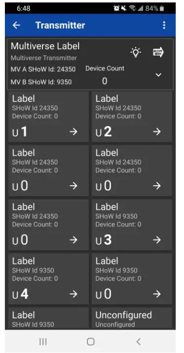 CITY THEATRICAL 5910 Multiverse Transmitter - Fig 7