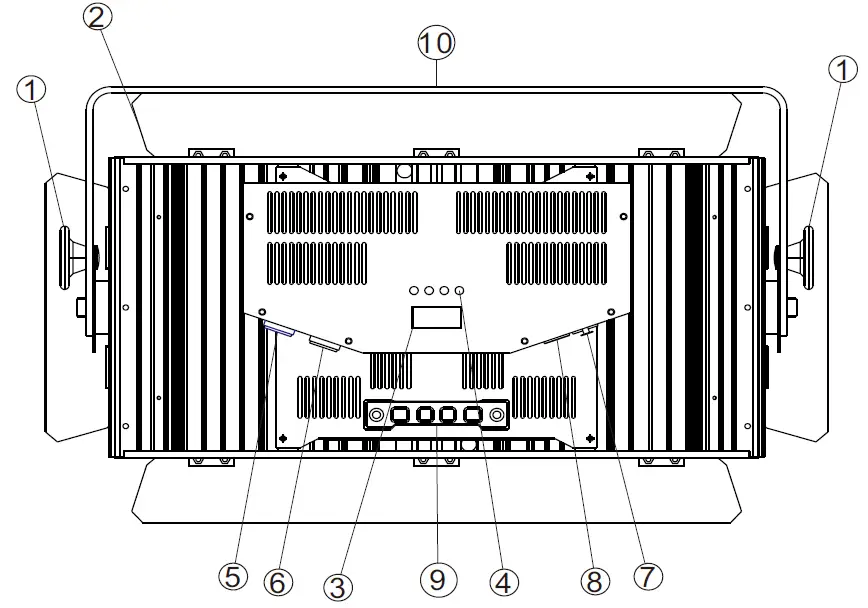 SHOWLIGHT SL-480-WA Theatrical Spotlights 1