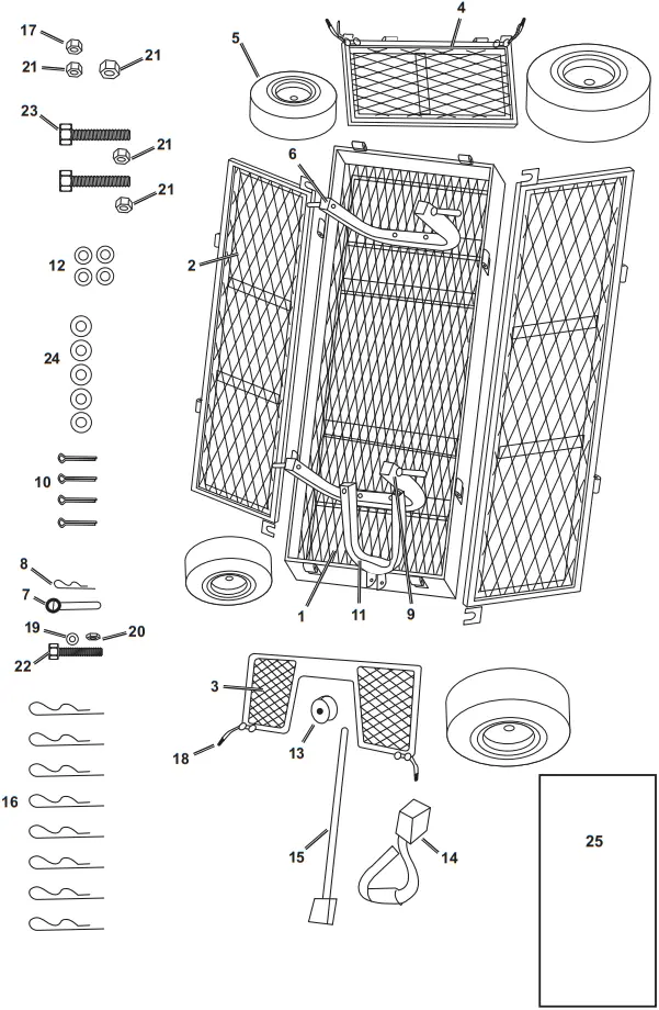 HARBOR FREIGHT 58473 - Diagram