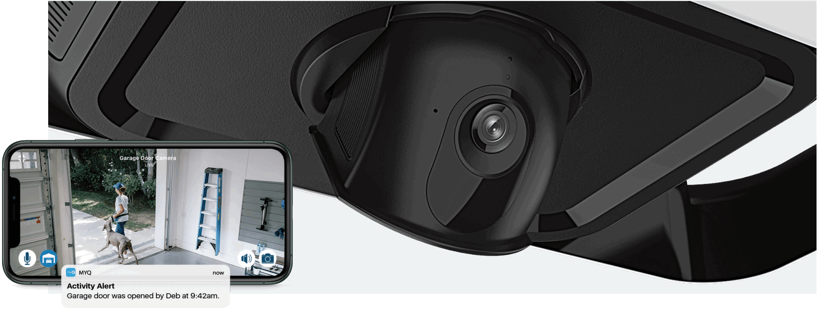 LiftMaster 87504 267 Secure View Smart Garage Opener - FIGURE 2