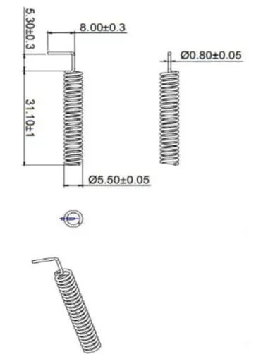 HOPERF-RFM380F32-434MHz-SoC-Wireless-Transceiver-Module-FIG-5