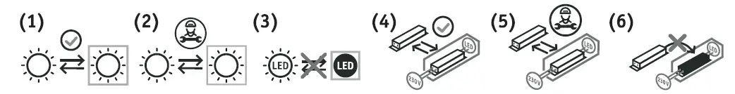 Paulmann 952.71 URail LED Rail Spot Circle Individual Spot Light-4