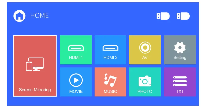 YABER Pro V7 9800L 5G WiFi Bluetooth Projector-13