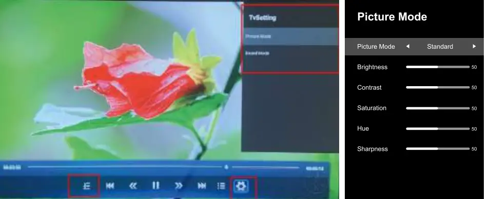 YABER Pro V7 9800L 5G WiFi Bluetooth Projector-14