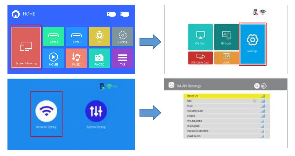 YABER Pro V7 9800L 5G WiFi Bluetooth Projector-17