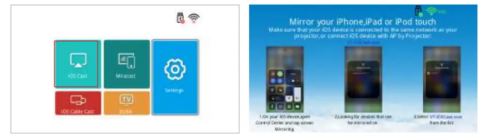 YABER Pro V7 9800L 5G WiFi Bluetooth Projector-18