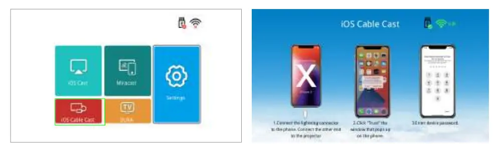 YABER Pro V7 9800L 5G WiFi Bluetooth Projector-21