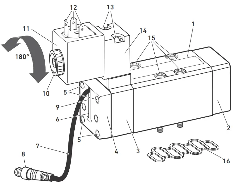 AVENTICS IS12-PD-ISO 5599-1 Valves and Valve Systems - fig 2