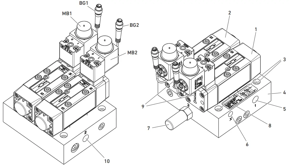 AVENTICS IS12-PD-ISO 5599-1 Valves and Valve Systems - fig