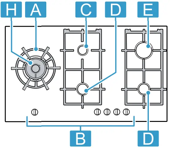 SIEMENS ER9A6SB70 Ceramic 90cm Induction Hob - fig