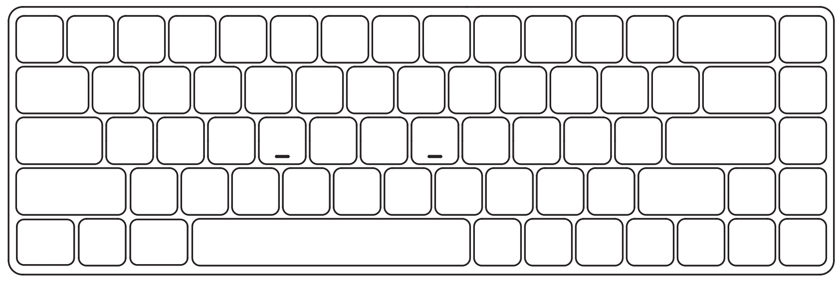 Keyboards GEPC361AB Wireless Mechanical Keyboard