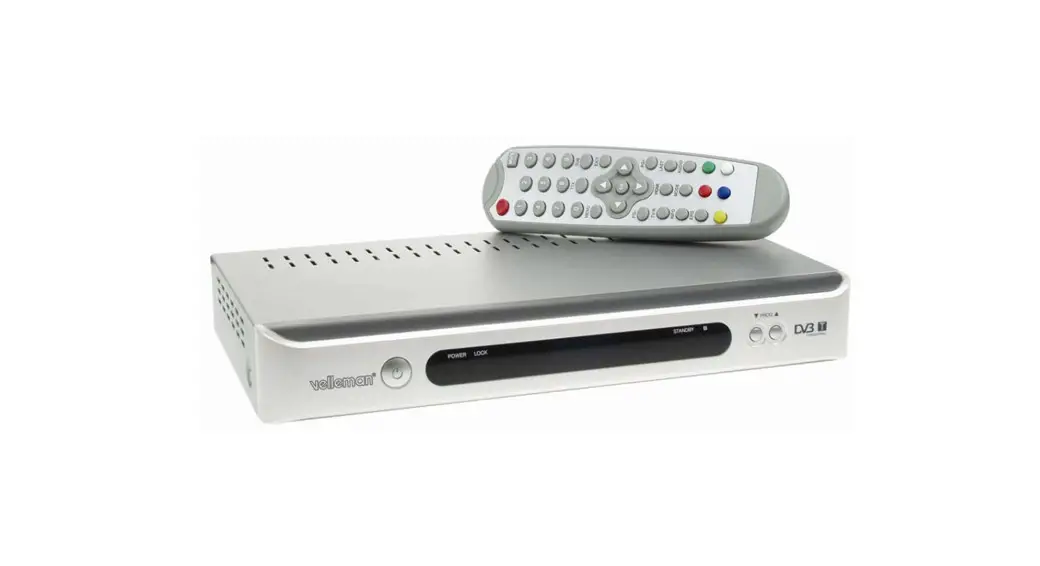 Velleman Dvb-t Receiver User Manual