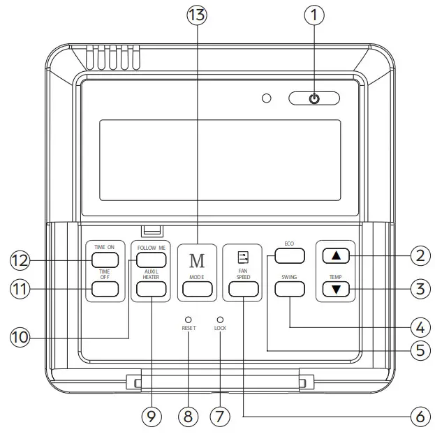 DURASTAR DRAD09F1A Slim Ducted Indoor - WIRED THERMOSTAT