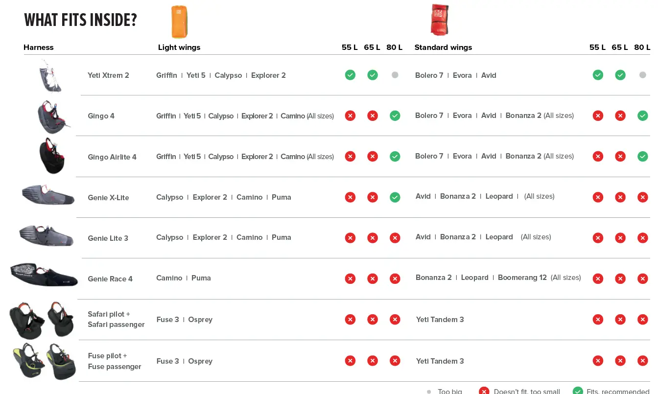 GIN X-Lite Rucksacks 11