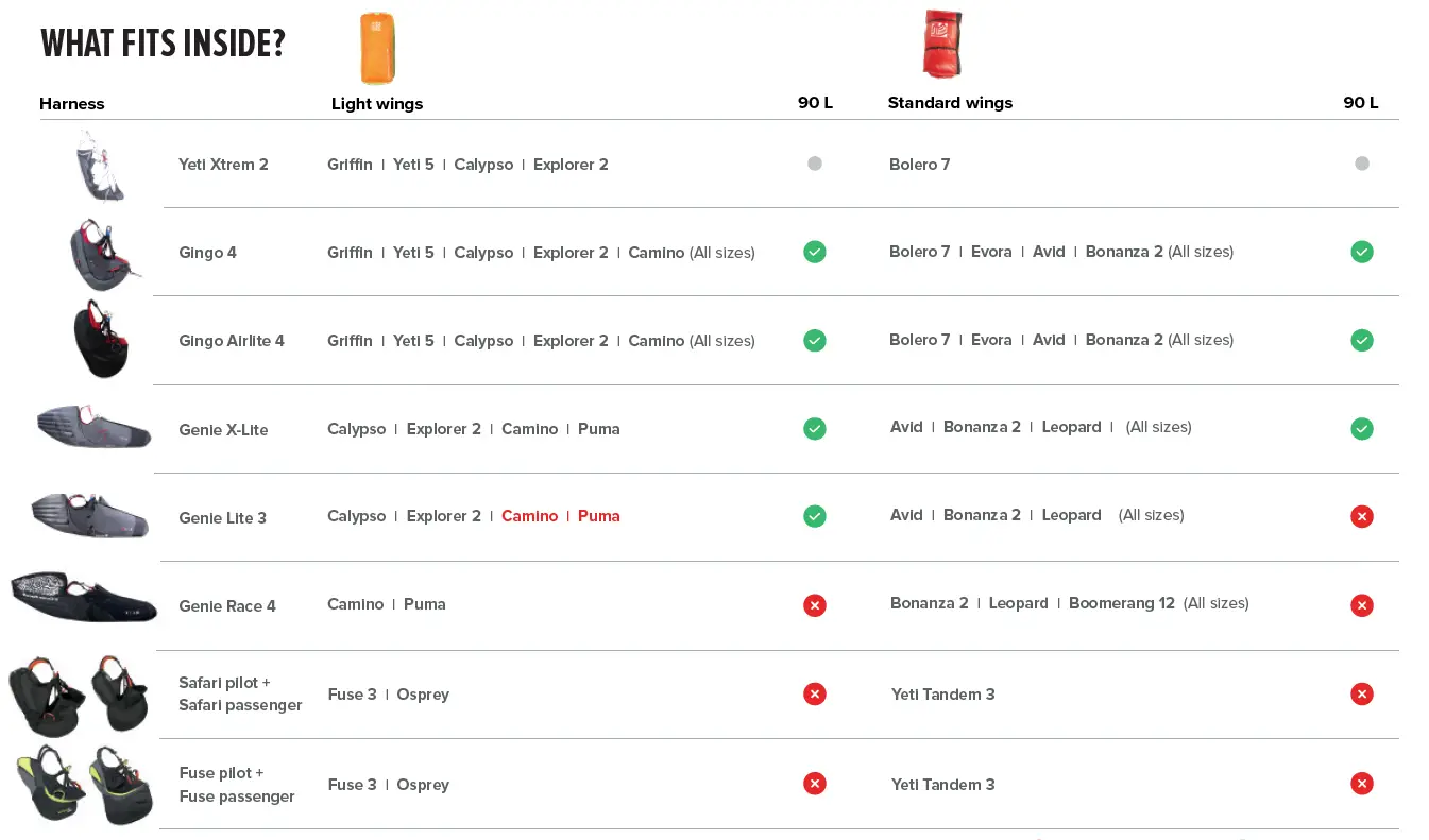 GIN X-Lite Rucksacks 8