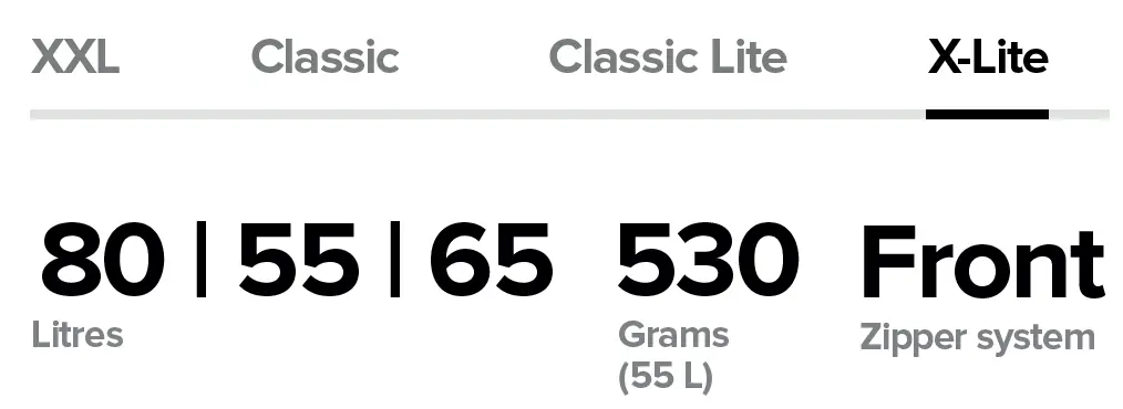 GIN X-Lite Rucksacks 9