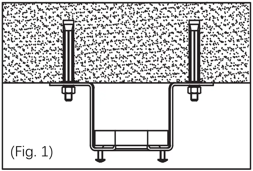 INSTALL THE MOUNTING BRACKET