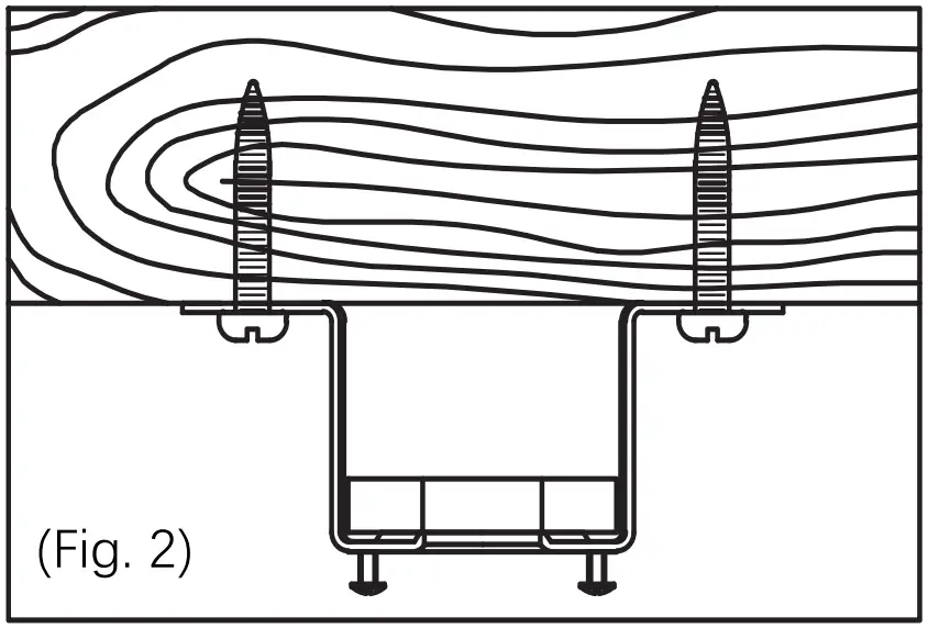 INSTALL THE MOUNTING BRACKET