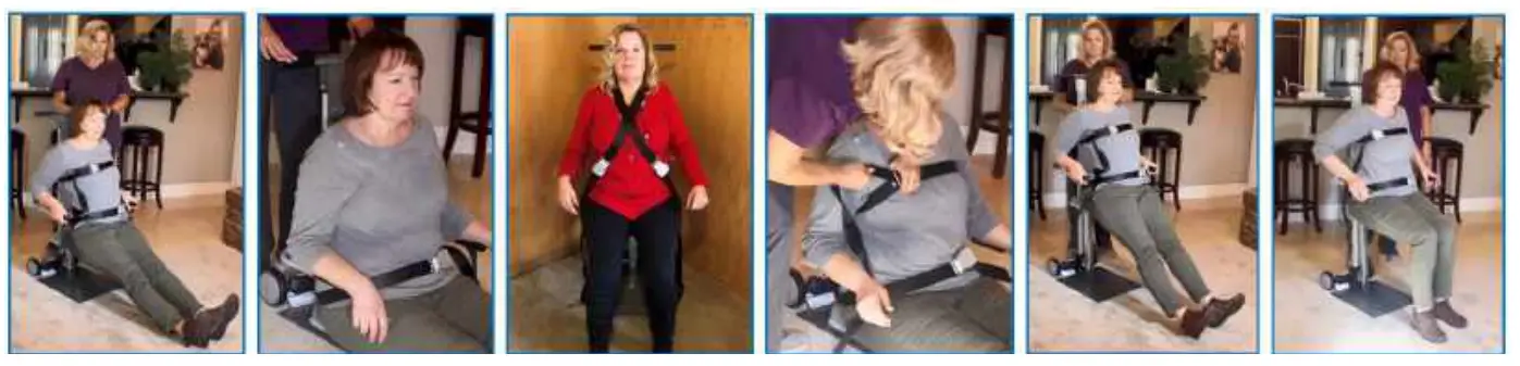 IndeeLift HFL 300 400 Human Floor Lift-seat